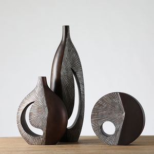 Vases de sol hauts de gamme à prix de gros pour la décoration intérieure – Accessoires dorés de style luxueux pour la maison - Product Image 5