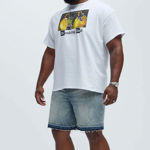 Summer New Men Fashion <b>Stretch</b> Causal Short Denim Shorts Blue Black Denim Shorts High Streetwear Fashionwear Men Denim Shorts - Product Image 6