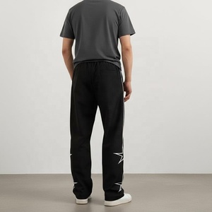 กางเกงขายาวผู้ชายคุณภาพสูง โลโก้สั่งทำได้ เนื้อผ้าระบายอากาศ สไตล์ลำลอง ราคาส่งสุดคุ้ม ทรงตรง แบบสเวตแพนท์/จ็อกเกอร์ - Product Image 3