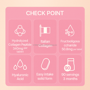 แคปซูลเปปไทด์คอลลาเจนจากทะเลไฮโดรไลซ์90จำนวนสำหรับการสนับสนุนผิวและข้อต่อ - Product Image 2