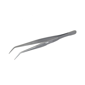 Pinzas Quirúrgicas de Acero Inoxidable para Procedimientos Dentales, Manipulación de Tejidos y Aplicación de Apósitos, Instrumento con Certificación CE - Product Image 3