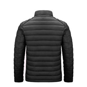 Mens Lightweight Packable Puffer <b>Jacket</b> <b>Travel</b> Winter Coat Custom Logo - Product Image 2