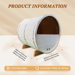 <span class=keywords><strong>Sauna</strong></span> de Contraste para Recuperación Atlética, Barril de <span class=keywords><strong>Sauna</strong></span> Exterior de Madera Sostenible, <span class=keywords><strong>Oasis</strong></span> para Patio, Suite de <span class=keywords><strong>Spa</strong></span> Premium para el Hogar, Listo para Enviar - Product Image 3