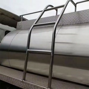 Factory 3 4cbm <strong>Milk</strong> <strong>Tanker</strong> foton Brand 316 Stainless Steel Tank Chinese Tank <strong>Truck</strong> for Delivery Fresh <strong>Milk</strong> - Product Image 4
