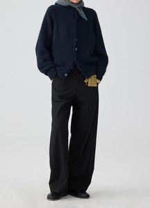 Sweat à capuche en mohair personnalisé avec logo, pull 100 % mohair pour homme, vêtements d'hiver tendance, sweat à capuche brossé et duveteux, pull tricoté OEM ODM - Product Image 6