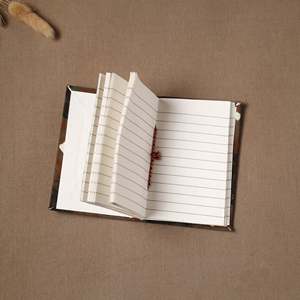 Diario de Tela Hecho a Mano con Cubierta Bandhani, Cuaderno de Papel Reciclado, Diario de Bolsillo, Libro de Escritura Étnico Vintage, Blocs de Notas de Viaje, Regalo DIY - Product Image 3