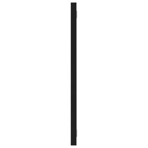 39.4 in X 0.6 in X 14.6 in <b>Mirror</b> Black Engineered Wood <b>Bath</b> <b>Mirror</b> - Product Image 4
