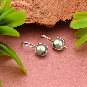 Pendientes Colgantes de Plata de Ley 925 con Pirita Dorada Natural, Hechos a Mano, Proveedor de Joyería de Plata con Piedras Preciosas - Product Image 1