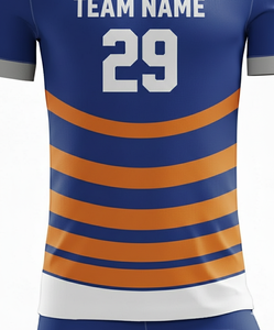 Uniformes de Fútbol al por Mayor 2026 con Bloques de Color Degradado, Logotipo Personalizado, Secado Rápido, Transpirables, Conjuntos de Camisetas de Entrenamiento de Fútbol, Sublimación - Product Image 5