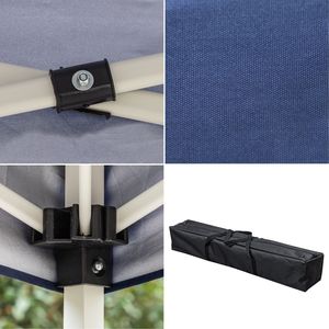 Tenda Pieghevole Portatile Blu YK 3 X 3M per Uso Domestico Impermeabile - Product Image 5