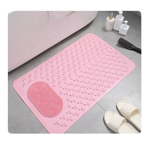 Modern Anti-Slip Shower <b>Mat</b> Non-Slip Vinyl Flooring with Foot Massage Design - Product Image 1