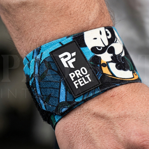 Flexible Durable Custom Design Wrist Wraps Heavy Duty Elastic Wrist Support Compression Gym Training Powerlifting Fitness <b>Straps</b> - Product Image 5