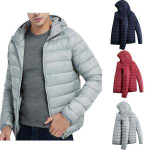 <b>Men's</b> Casual Winter <b>Jacket</b> Breathable Waterproof Outdoor <b>Utility</b> Windbreaker Custom Front Logo Zipper Puffer <b>Jackets</b> OEM 2026 - Product Image 5