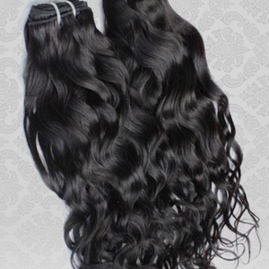 Cabello Humano Virgen Hindú Natural Oscuro 1B con Ondas Profundas Mkvvk, Tejido de Cabello Humano que se Puede Teñir y Permanencenciar, 100 g, Doble Trama a Máquina - Product Image 3