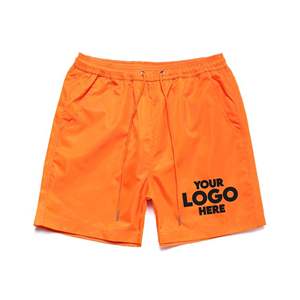 Shorts de style côtier pour hommes en tissu nylon extensible, commandes personnalisées directes d'usine - Product Image 6