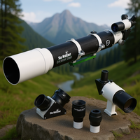 Telescopio Refractor Dúplex APO de 120 mm, Tubo Óptico para Astrofotografía y Uso Portátil