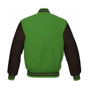 Hot Selling Custom Men's Formal Winter Varsity <b>Jackets</b> with Stand Collar Long Sleeves Breathable & Eco-Friendly - Product Image 1