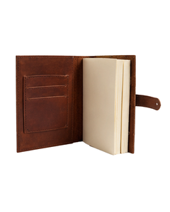 Diario de Cuero Vintage, Cuaderno de Cuero Hecho a Mano, Diario de Viaje Rústico, Diario de Escritura con Piedras Preciosas, Cuaderno de Bocetos Recargable, Regalo - Product Image 6
