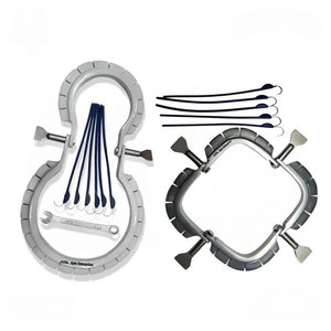 แหวนรัดผ่าตัดสัตว์ Lone Star Retractor Veterinary Retractor Rings แบบใช้ซ้ำได้ 2 ชุด ผลิตจากเหล็กกล้าไร้สนิมเกรดเยอรมัน ทนทาน สำหรับสัตว์ - Product Image 1