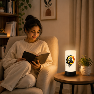 Lord Ganesha LED Table Lamp | Spiritual Decorative <b>Night</b> <b>Light</b> Modern Divine Glow Bedside Lamp Home Temple Meditation Gift - Product Image 3