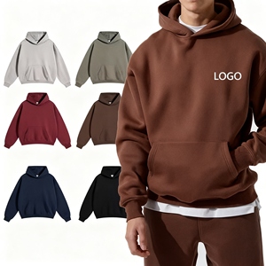 Sudadera con Capucha Francesa de Alta Calidad, 100% Algodón Pesado, Sudadera con Capucha Personalizada con Logotipo, Sudaderas Lisas de Felpa para Hombre, Pakistán - Product Image 1