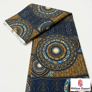 Kumasi-Tela de poliéster con estampado de cera personalizado, prendas de moda, logotipo personalizado, soluciones de marca a medida de Hitjem Export - Product Image 3