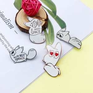 ผู้ผลิตป้ายรูปร่างที่กําหนดเองการ์ตูนอะนิเมะ Pin Maker โลหะหมุดเคลือบอ่อนและแข็ง, Marktex - Product Image 3