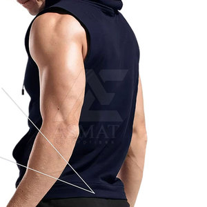 Sudadera con capucha para hombre, de algodón grueso, para entrenamiento físico, culturismo, ropa deportiva informal. - Product Image 3