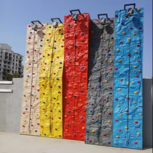Pared de Escalada de Fibra de Vidrio 4x4 Única para Interiores/Exteriores, Parque de Aventuras Modular, Educativo para Niños y Adultos, Guardería, Casa de Juegos Deportiva - Product Image 1