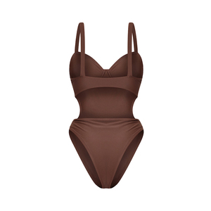 Maillot de bain une pièce uni pour femme, sexy, push-up, collection été, fabrication OEM & OCM - Product Image 6