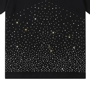 T-shirt uni pour homme à manches courtes, col rond, coupe décontractée, 100 % coton molletonné, écologique, infroissable, doux et confortable - Product Image 6