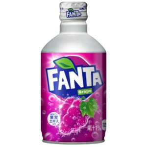 Fantaa Grape Japan 24x300ml Bebida Japonesa Original, Paquete al por Mayor, Bebida Carbonatada Importada, Refresco Premium al por Mayor - Product Image 1