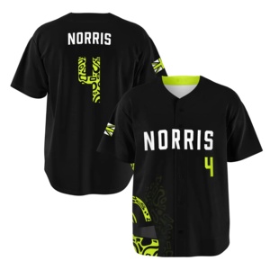 Diseño Gratuito, Camiseta de Béisbol Personalizada para Adultos, Sublimada, Transpirable, de Secado Rápido, Poliéster, Camisetas de Softbol - Product Image 1