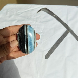 Piedra de Ópalo Azul Natural de Owyhee, Pulida a Mano, para Meditación, Decoración y Venta al por Mayor - Product Image 2
