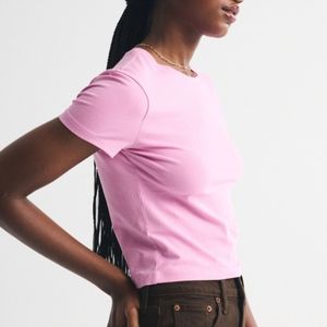 T-shirt court décontracté pour femme, coupe ajustée, en coton et polyester, manches courtes, été, impression de logo personnalisé, mode, vente en gros, OEM - Product Image 2