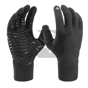 Men's Women's <b>Warm</b> <b>Gloves</b> Polyester Material Touch Screen Water Resistant Anti-Slip for Cold Weather Sports for Running Cycling - Product Image 1