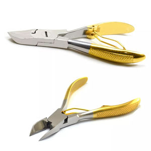 Stainless Steel Simple Sharp Ingrown Nail Clippers Heavy Duty Precision Toenail Cutter Pedicure Manicure Nail Care Podiatry Tool - Product Image 1
