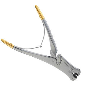 Pince à plier et couper les fils métalliques en acier 23 cm, coupe-fils manuel avec carbure de tungstène, chirurgical orthopédique CE ISO par Grip Surgical - Product Image 5