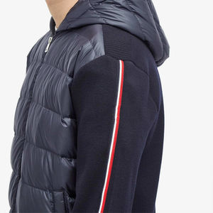 Chaqueta de Invierno para Hombre, Estilo Urbano, con Capucha, Cálida, Cortavientos, con Cierre Completo, Chaqueta Acolchada para Exteriores - Product Image 5