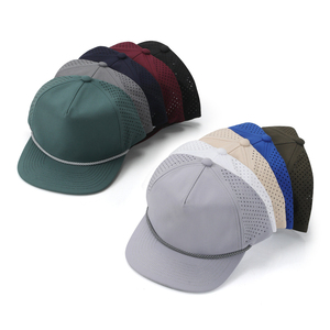Gorra Snapback con Logotipo Personalizado OEM ODM, Gorra Trucker de Malla de Marca Privada al por Mayor, Gorra Snapback con Marca Personalizada Impresa, Gorra de 5 Paneles con Cuerda - Product Image 4