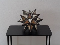 Étoile de Morovie en argent vieilli personnalisée, de haute qualité, pour la décoration intérieure moderne, centre de table de mariage, Noël, Thanksgiving