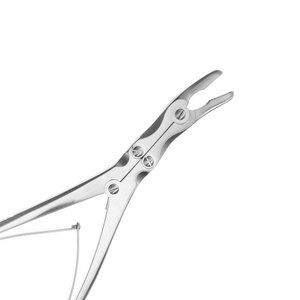 Rongeur à os en acier inoxydable, angle de 15 degrés, morsure 7x16mm, action composée 9 pouces, 23cm, instrument chirurgical orthopédique durable - Product Image 6