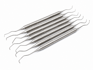 Juego de Curetas Dentales Gracey, Curetas Periodontales Manuales de Acero Inoxidable con Empuñadura Ergonómica, Certificación CE - Product Image 6