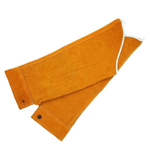 Mangas de Soldadura Resistentes al Calor y al Fuego, de Cuero Vacuno, Protección ANSI/ISEA Nivel 2 de Corte, Impacto y Abrasión - Product Image 2