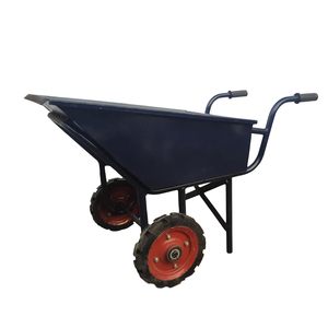200KG Heavy Duty Utility <b>Wheel</b> <b>Barrow</b> – Metal Trolley for Farming & Construction - Product Image 2