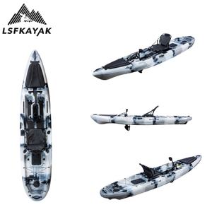 <span class=keywords><strong>Kayak</strong></span> con Sistema di Propulsione a Pedale da 3,96 Metri (13 Piedi) per Pesca e Divertimento, Monoposto, Possibilità di Installare Motore - Product Image 4