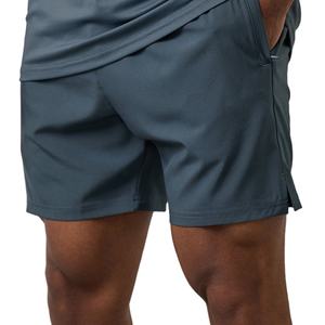 Pantalones Cortos Deportivos Casuales Personalizados para Hombre, Secado Rápido, 100% Nailon, para Entrenamiento, Jogging, Ropa Deportiva OEM, Cintura Elástica, Bolsillos, Venta al por Mayor - Product Image 1