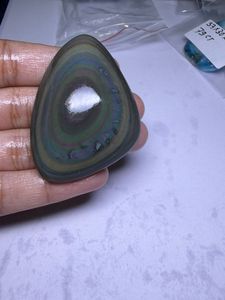 Cabujones de Obsidiana Arcoíris Natural, Gemas de Cristal Sueltas Hechas a Mano, Venta al por Mayor para la Fabricación de Joyería - Product Image 3