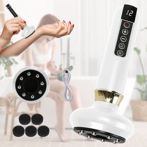 1800mAh Cordless Anti-Cellulite massaggio dell'anca funzione termica di raschiatura 12 livelli di aspirazione/riscaldamento per le cosce tutto il corpo - Product Image 3
