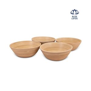 Juego de Tazones de Bambú Vietnamita Blue Lotus 2026, Ecológico, Apto para Alimentos, Utensilios de Cocina, Exportación OEM - Product Image 1